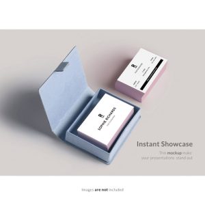 Business Card Holder – Acrylic Desktop Display