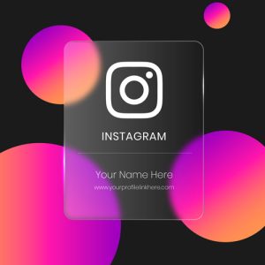 Social Media Sign – Instagram