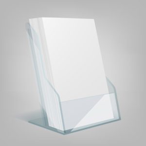 A4 Single Portrait Flyer Holder