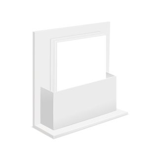 A4 Flyer Holder – Acrylic Tabletop Display