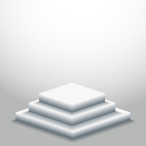 3 Tier Product Shelf – Stepped Acrylic Display