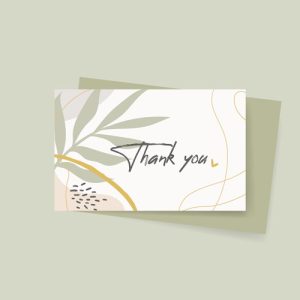 Thank you cards