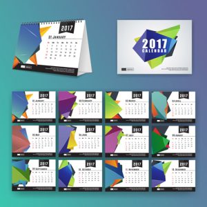 A4 Tent Calendar – Custom Printed